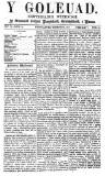 Y Goleuad Saturday 17 June 1871 Page 1