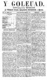 Y Goleuad Saturday 23 September 1871 Page 1