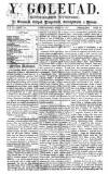 Y Goleuad Saturday 30 September 1871 Page 1