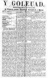 Y Goleuad Saturday 30 December 1871 Page 1