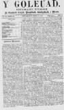 Y Goleuad Saturday 13 April 1872 Page 1
