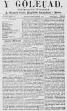 Y Goleuad Saturday 03 August 1872 Page 1