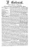 Y Goleuad Saturday 28 June 1873 Page 1