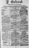 Y Goleuad Saturday 04 March 1876 Page 1