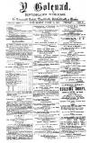 Y Goleuad Saturday 26 October 1878 Page 1