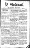 Y Goleuad Wednesday 31 January 1900 Page 1