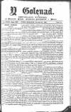 Y Goleuad Wednesday 24 October 1900 Page 1
