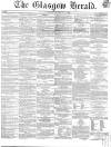 Glasgow Herald Monday 08 November 1858 Page 1