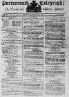 Hampshire Telegraph Monday 25 January 1802 Page 1