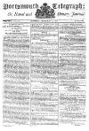 Hampshire Telegraph Monday 01 February 1802 Page 1
