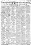 Hampshire Telegraph Saturday 07 March 1857 Page 1