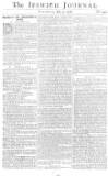 Ipswich Journal Sat 02 Jul 1748 Page 1