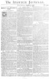 Ipswich Journal Sat 06 Aug 1748 Page 1
