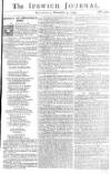 Ipswich Journal Sat 04 Nov 1749 Page 1