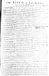 Ipswich Journal Sat 24 Mar 1750 Page 1