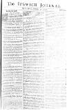 Ipswich Journal Sat 20 Oct 1750 Page 1