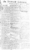 Ipswich Journal Sat 10 Nov 1750 Page 1