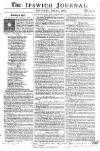 Ipswich Journal Saturday 12 June 1762 Page 1