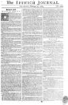 Ipswich Journal Saturday 23 February 1765 Page 1