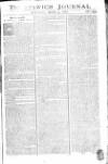 Ipswich Journal Saturday 03 January 1767 Page 1