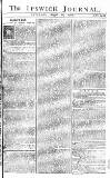 Ipswich Journal Saturday 22 August 1767 Page 1