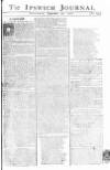 Ipswich Journal Saturday 26 September 1767 Page 1