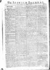 Ipswich Journal Saturday 03 March 1770 Page 1
