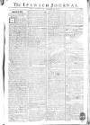 Ipswich Journal Saturday 29 September 1770 Page 1