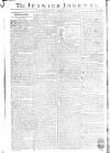 Ipswich Journal Saturday 02 November 1771 Page 1