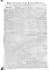 Ipswich Journal Saturday 15 August 1772 Page 1