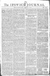Ipswich Journal Saturday 14 August 1773 Page 1