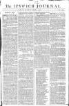 Ipswich Journal Saturday 05 March 1774 Page 1
