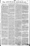 Ipswich Journal Saturday 04 June 1774 Page 1
