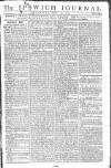Ipswich Journal Saturday 25 March 1775 Page 1