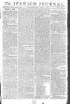 Ipswich Journal Saturday 01 July 1775 Page 1