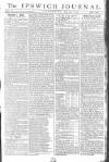 Ipswich Journal Saturday 29 July 1775 Page 1