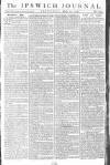 Ipswich Journal Saturday 23 March 1776 Page 1