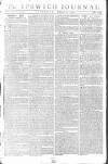 Ipswich Journal Saturday 22 February 1777 Page 1
