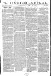 Ipswich Journal Saturday 23 August 1777 Page 1