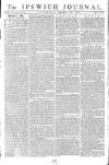 Ipswich Journal Saturday 20 September 1777 Page 1
