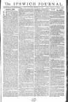 Ipswich Journal Saturday 07 February 1778 Page 1