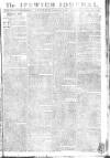 Ipswich Journal Saturday 16 January 1779 Page 1