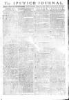 Ipswich Journal Saturday 13 January 1781 Page 1