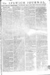 Ipswich Journal Saturday 02 June 1781 Page 1