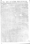 Ipswich Journal Saturday 21 July 1781 Page 1
