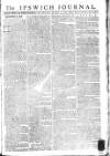 Ipswich Journal Saturday 01 December 1781 Page 1