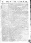 Ipswich Journal Saturday 15 December 1781 Page 1