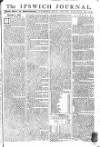 Ipswich Journal Saturday 17 July 1784 Page 1