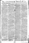 Ipswich Journal Saturday 24 June 1786 Page 1
