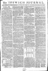 Ipswich Journal Saturday 19 August 1786 Page 1
